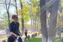 На субботнике