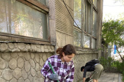 На субботнике