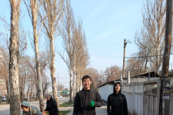 На субботнике
