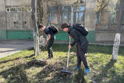 На субботнике